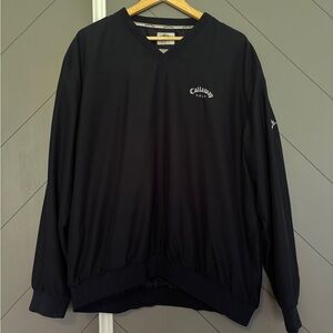 Callaway Navy Blue V-Neck Jacket